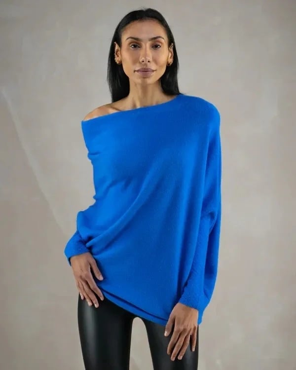 Suéter elegante de cachemira para mujer | Perfecto para el invierno