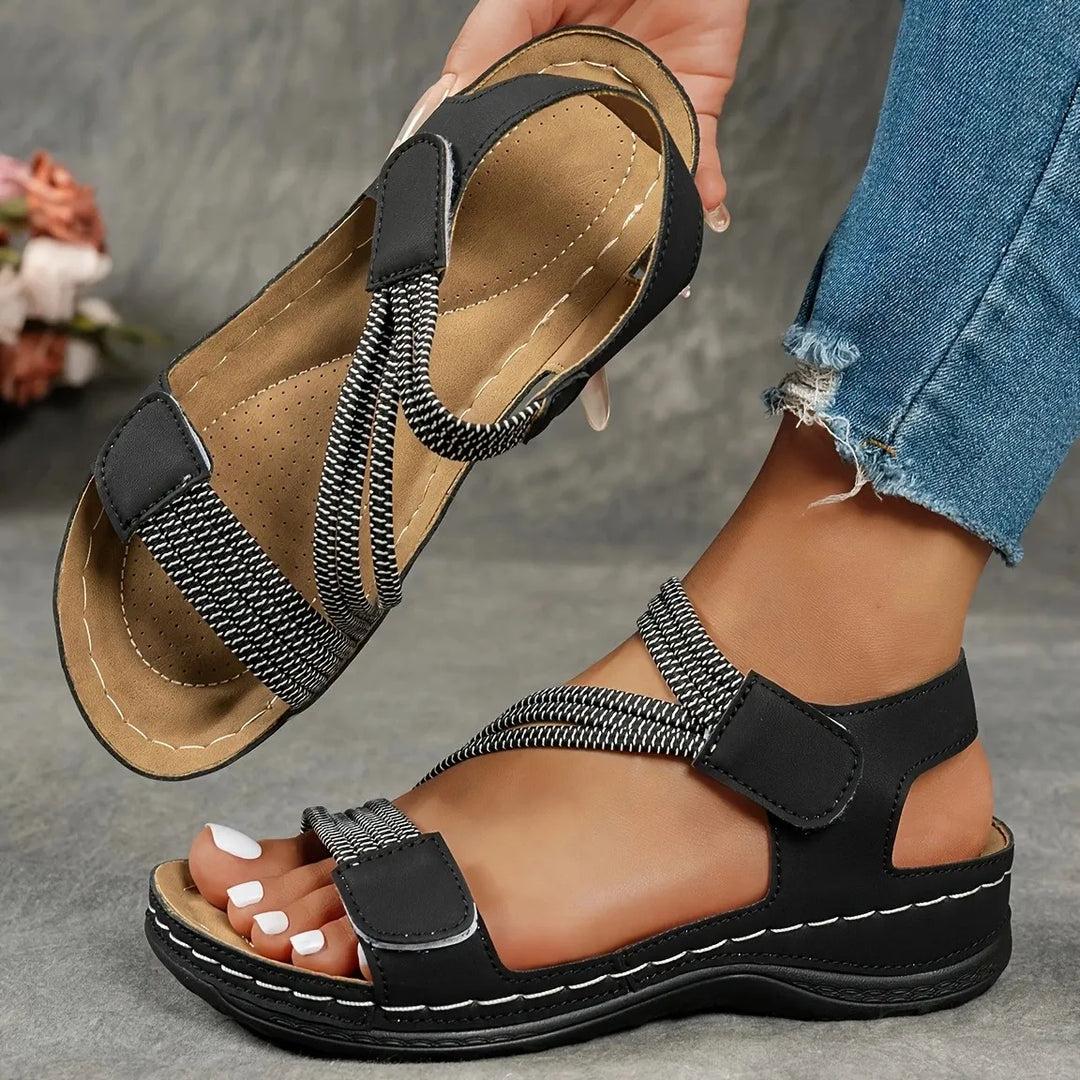 Women's Adjustable Strap Sandals with Comfort Sole