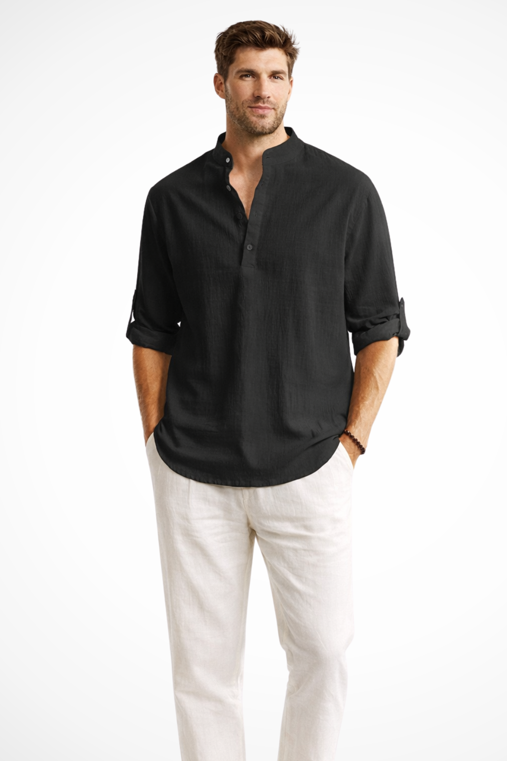 Men's Lightweight Linen Shirt