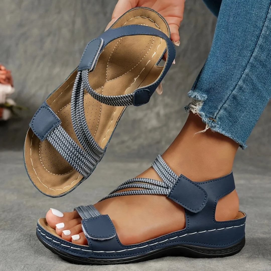 Women's Adjustable Strap Sandals with Comfort Sole