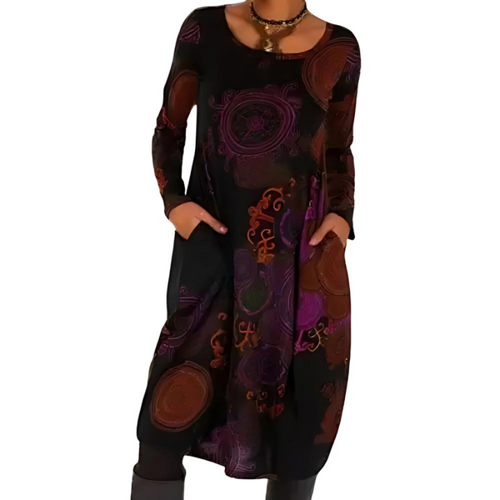 Vestido elegante de invierno | Abrigo cálido y acogedor