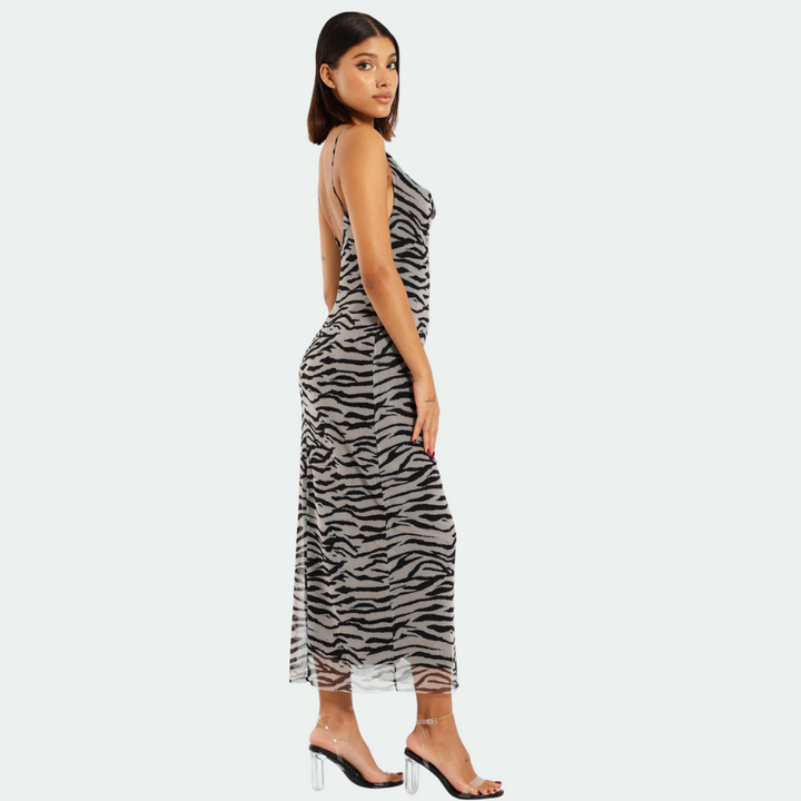 Marnie - Women's Backless Maxi Dress