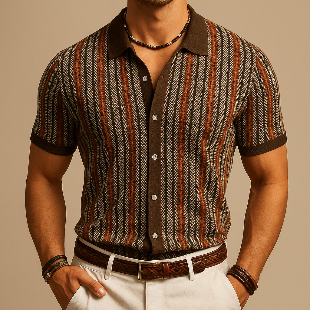 Camisa de botones Alban para hombre
