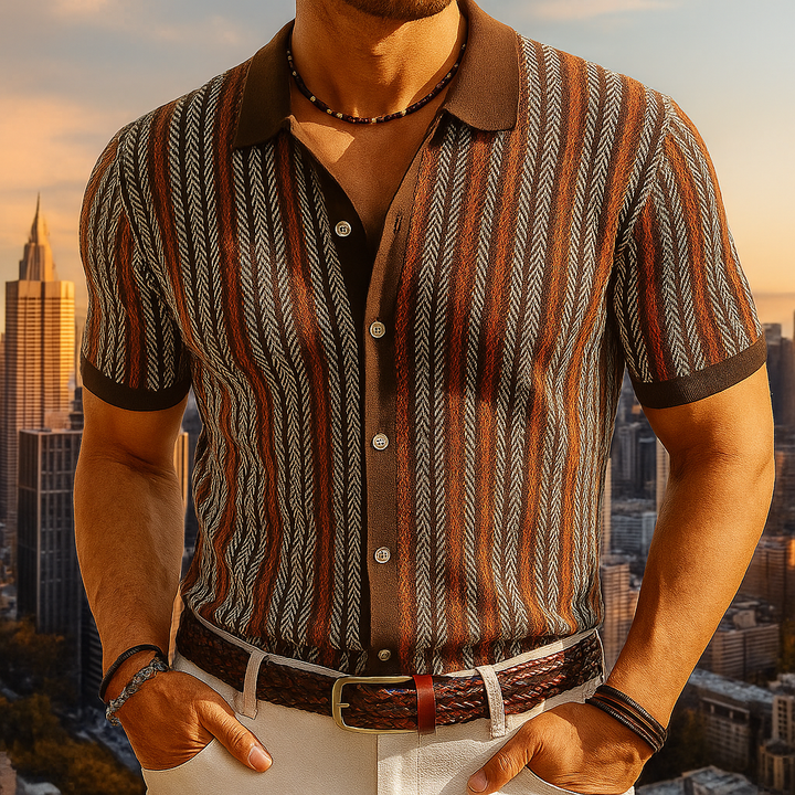 Camisa de botones Alban para hombre