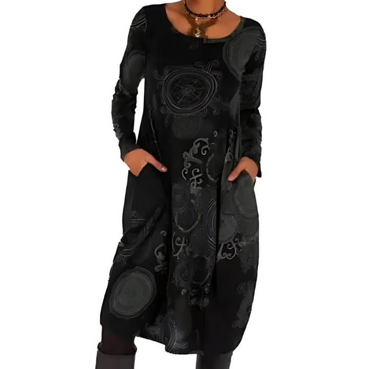 Vestido elegante de invierno | Abrigo cálido y acogedor