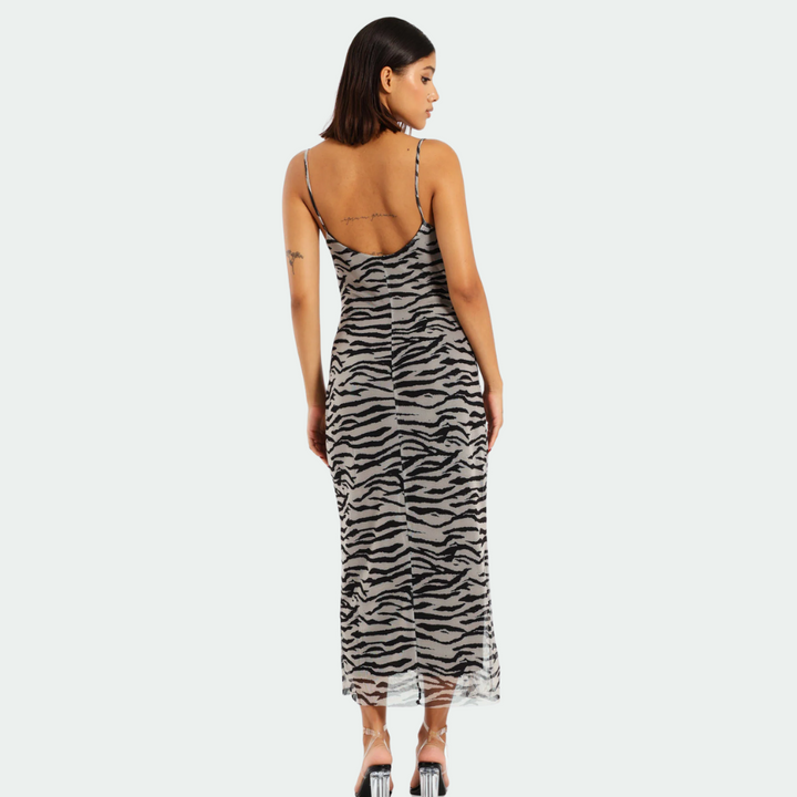 Marnie - Women's Backless Maxi Dress