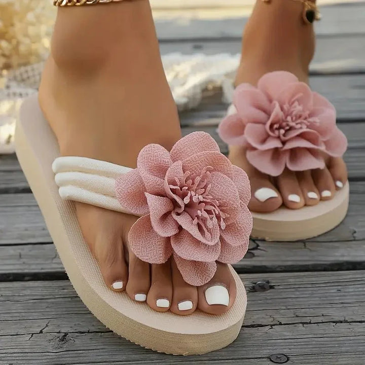 Ally - Women's Summer Floral Slide Sandals
