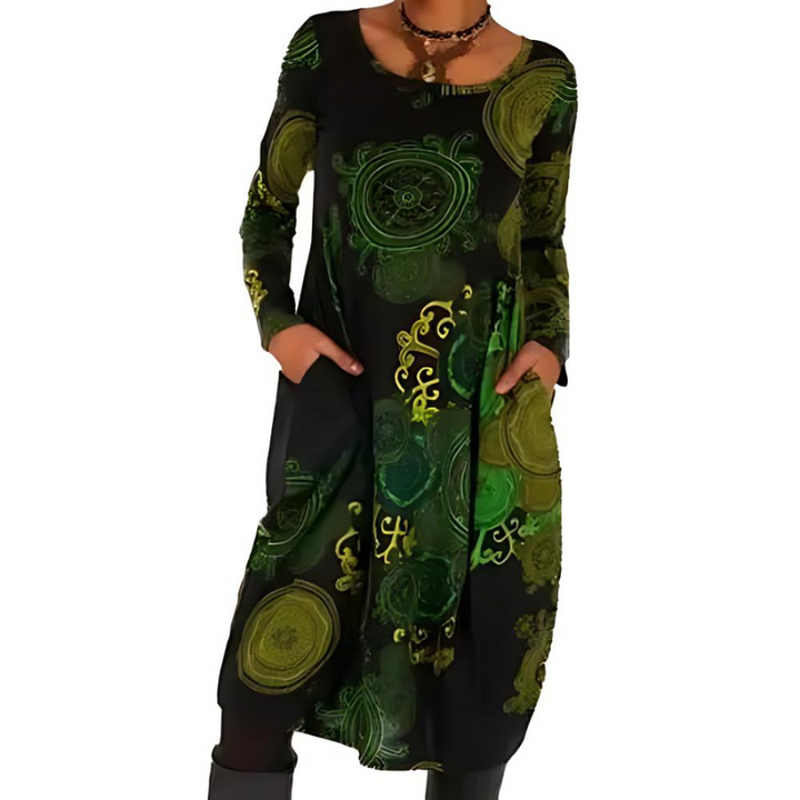 Vestido elegante de invierno | Abrigo cálido y acogedor