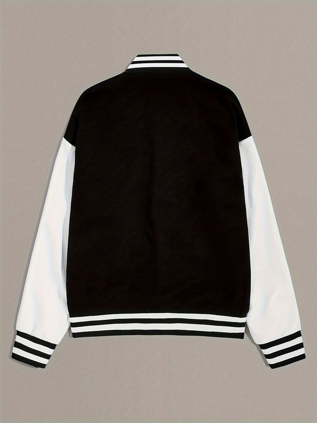 Harper | Chaqueta bomber universitaria informal y extragrande para mujer
