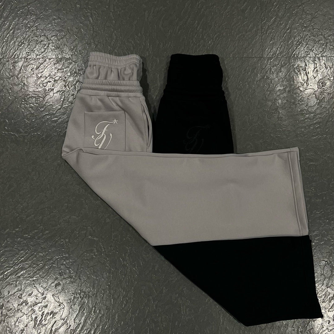 Άνετο unisex φαρδύ παντελόνι jogger με τσέπες