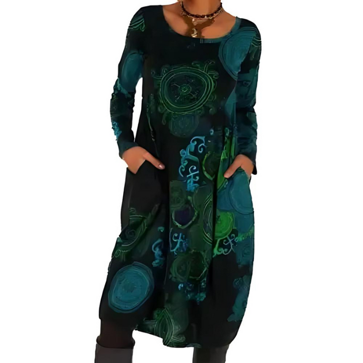 Vestido elegante de invierno | Abrigo cálido y acogedor