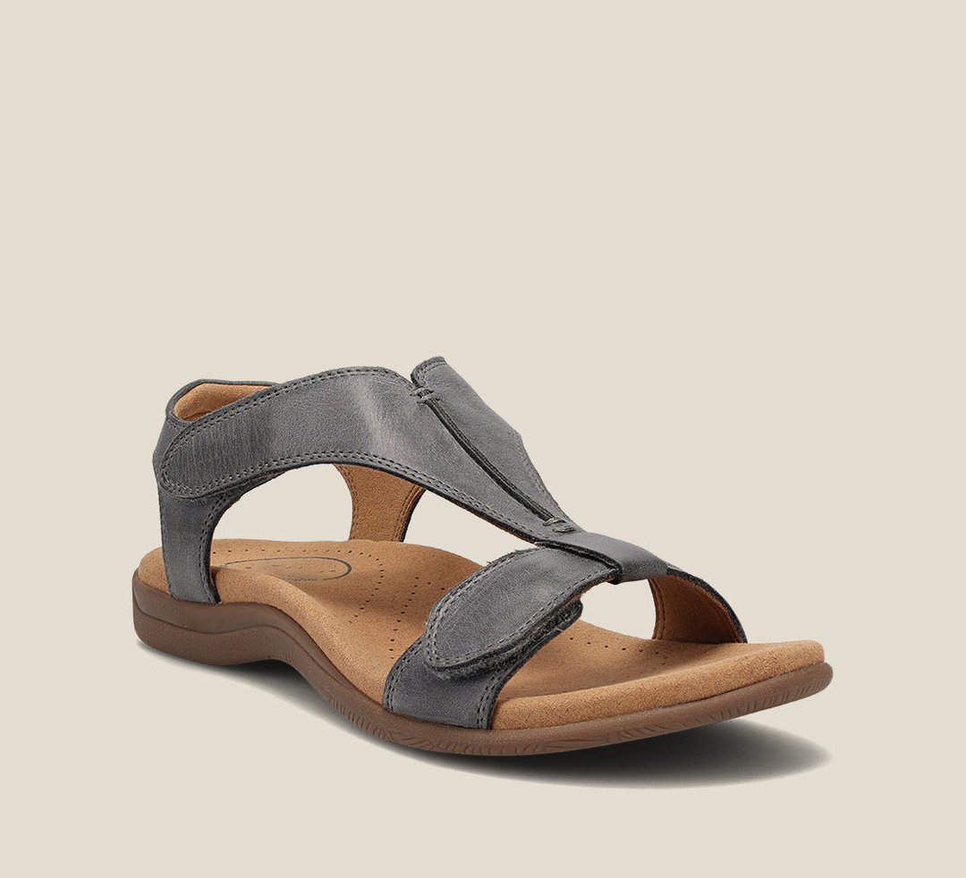 Carolyn™ | Cushioned Vegan Leather Sandals