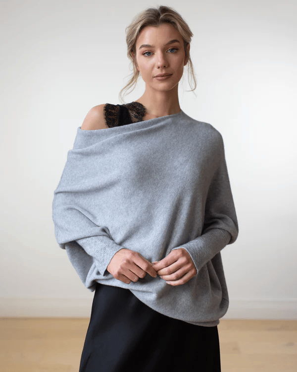 Suéter elegante de cachemira para mujer | Perfecto para el invierno