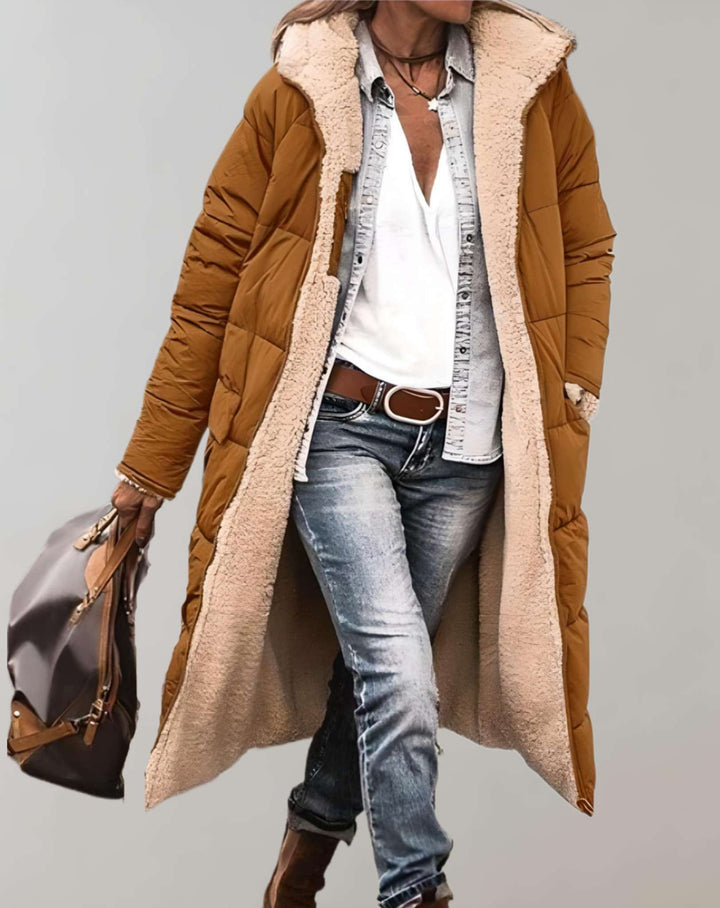 Daisy - Manteau d’hiver matelassé doublé pour femmes