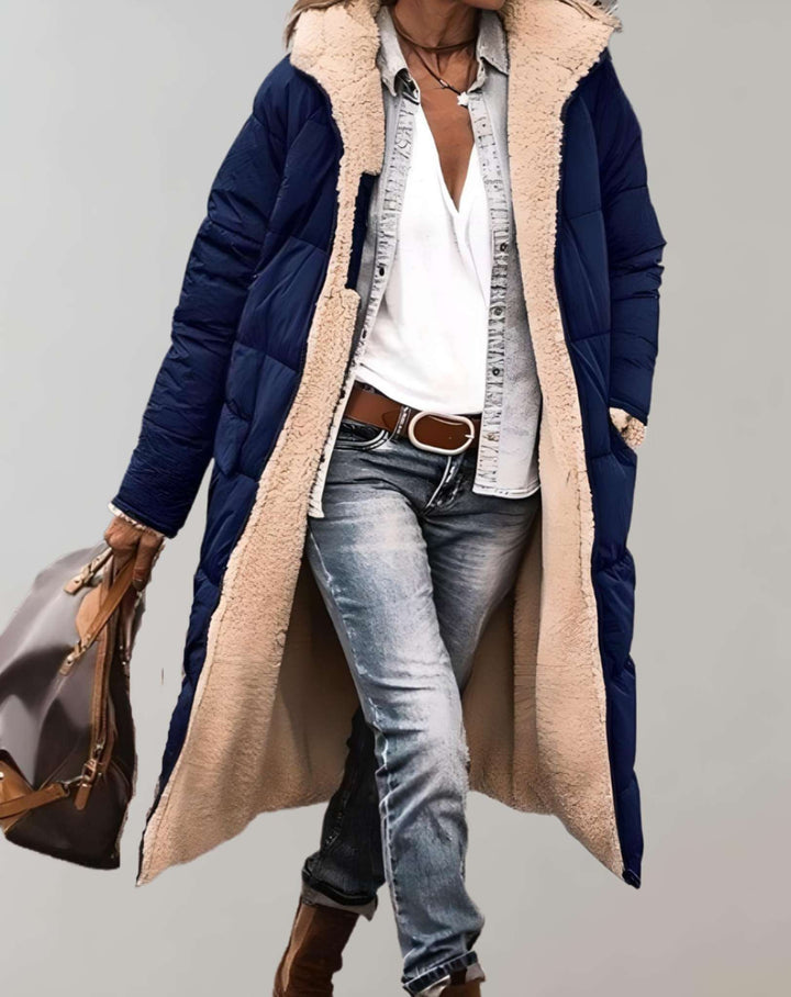 Daisy - Manteau d’hiver matelassé doublé pour femmes