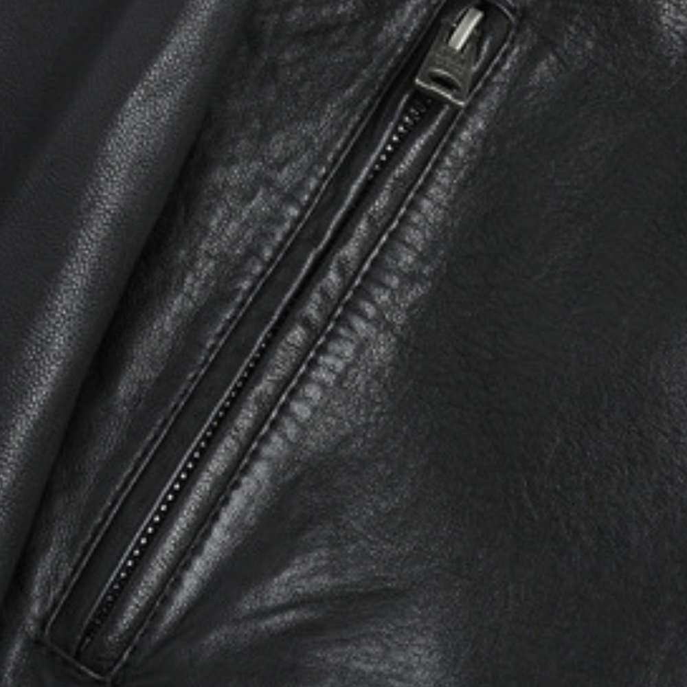 Men's Lightweight Leather Look Summer Jacket
