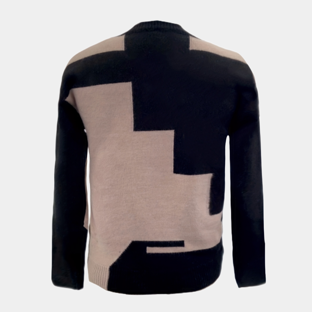 Women's Round Neck Jumper with Relaxed Fit
