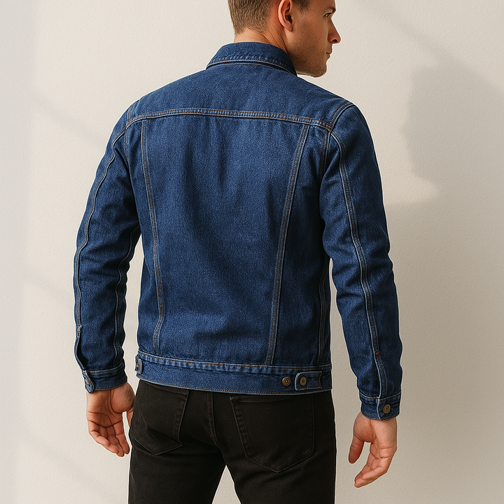 Men's Rustler Creek Denim Jacket with Pockets