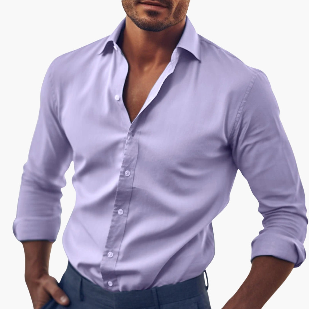 Douglas - Men's Modern Formal Dress Shirt