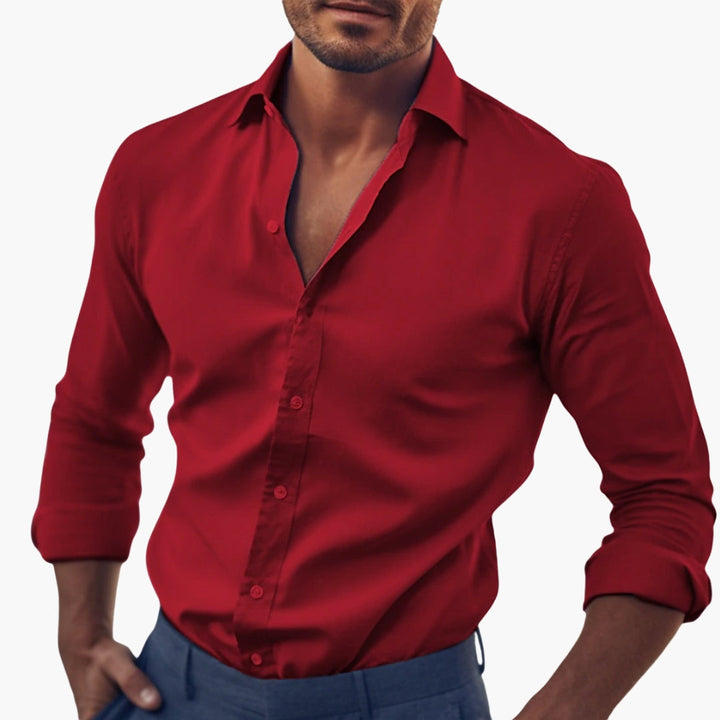 Douglas - Men's Modern Formal Dress Shirt