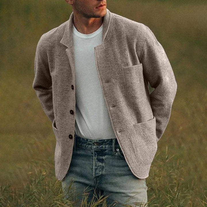 Cárdigan para hombre | Diseño con múltiples bolsillos