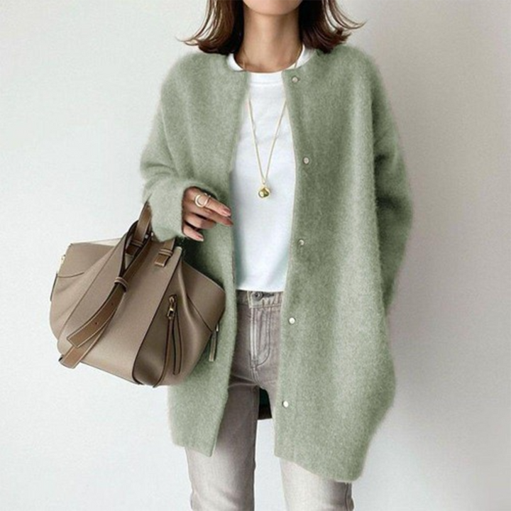 Kimberly - Women's Elegant Relaxed Fit Warm Winter Cardigan