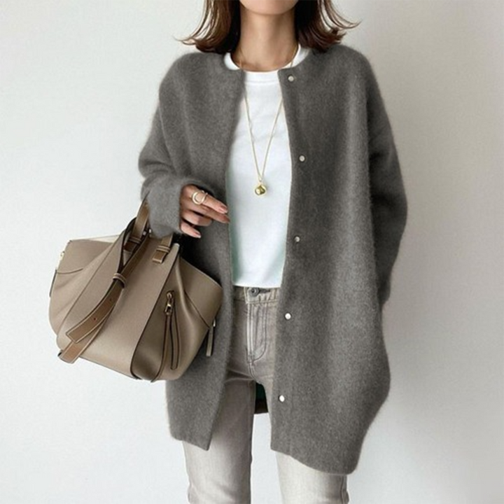 Kimberly - Women's Elegant Relaxed Fit Warm Winter Cardigan