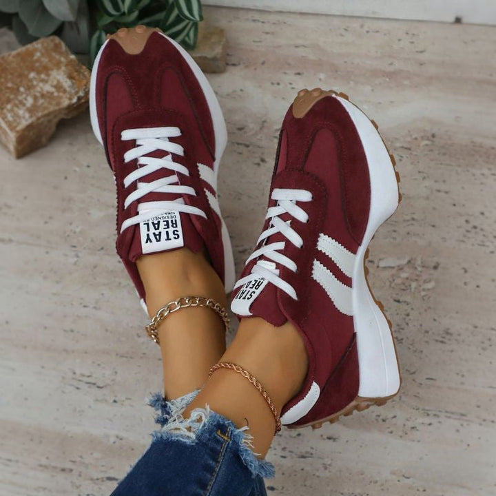 Zapatillas deportivas acolchadas para mujer – Ajuste ligero y cómodo