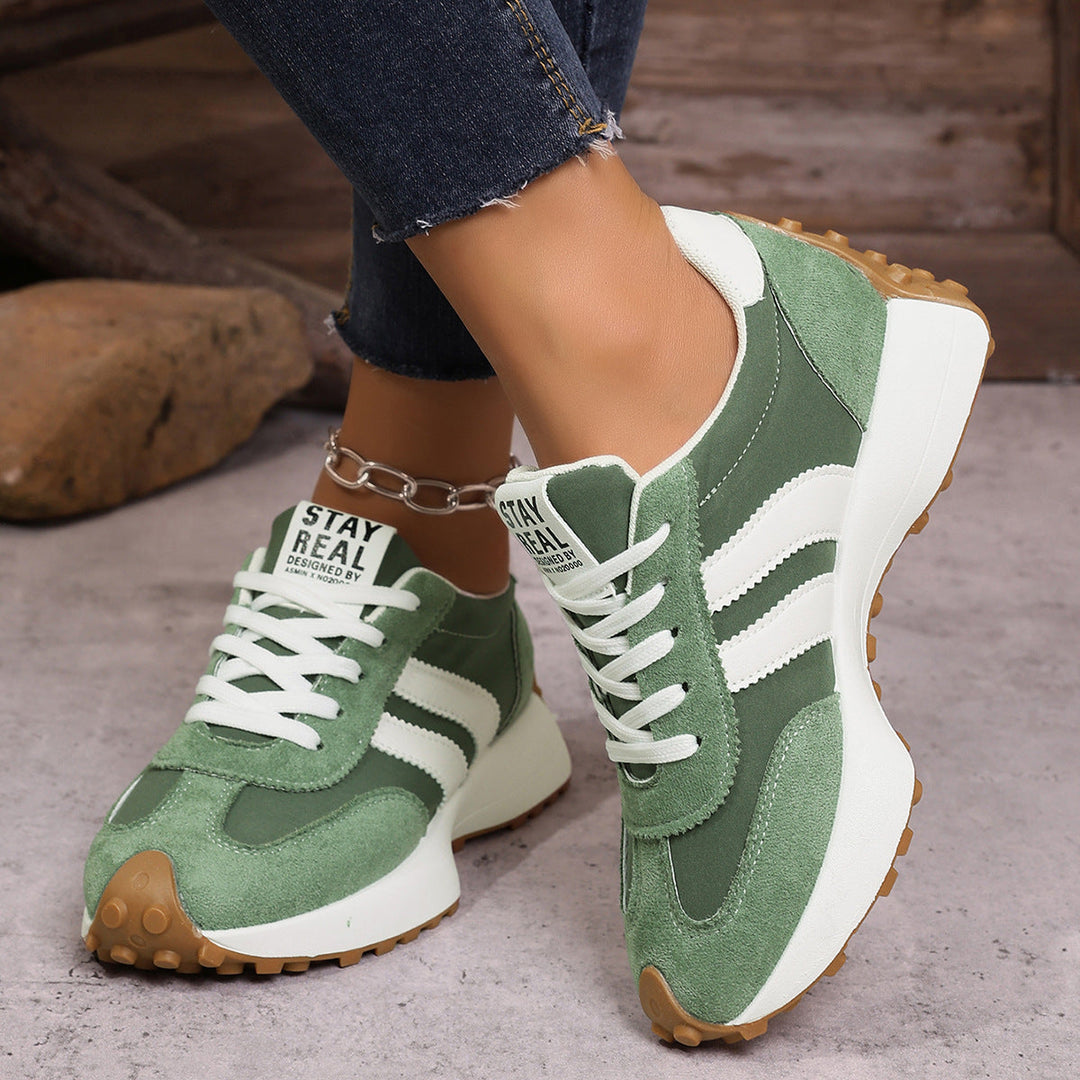 Zapatillas deportivas acolchadas para mujer – Ajuste ligero y cómodo