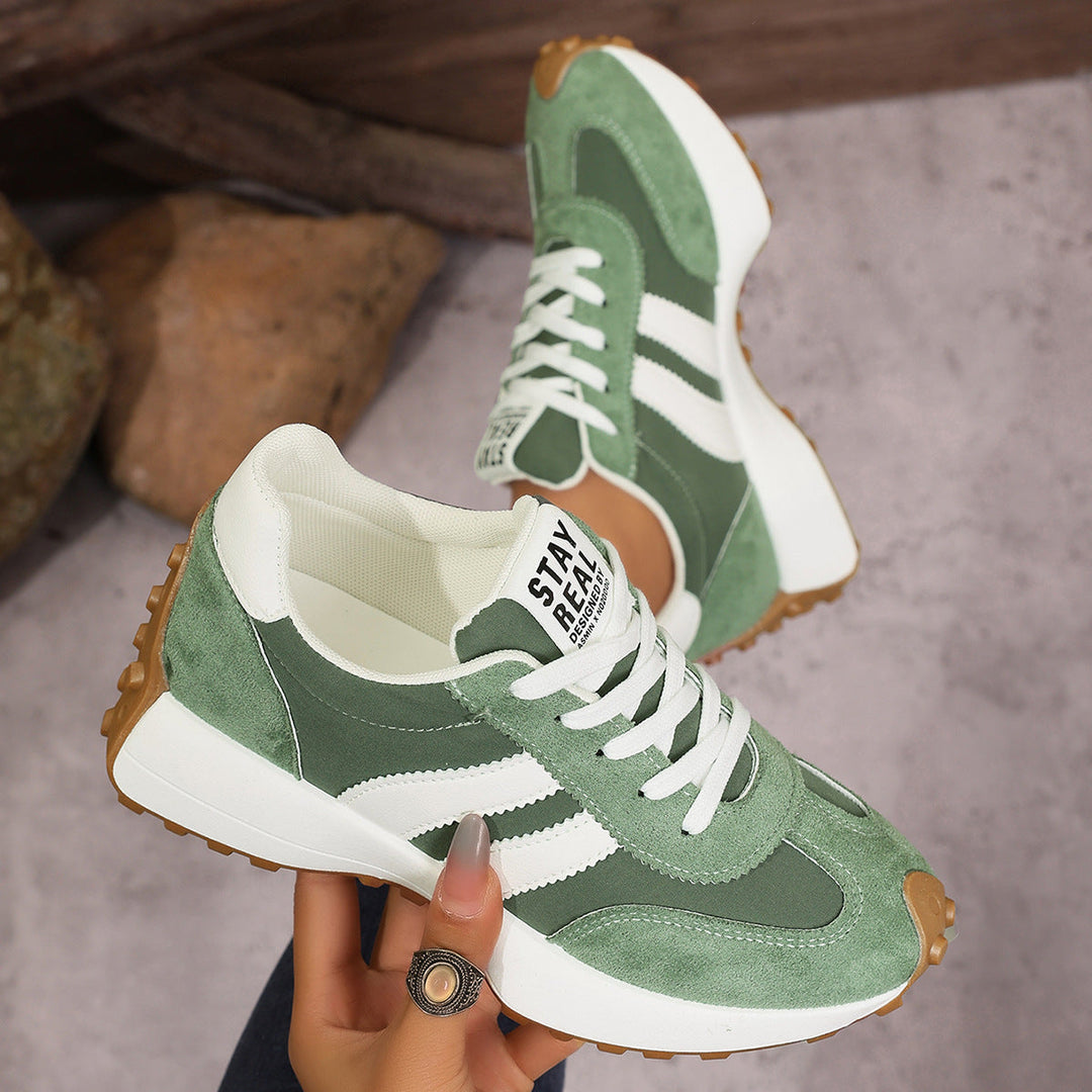 Zapatillas deportivas acolchadas para mujer – Ajuste ligero y cómodo