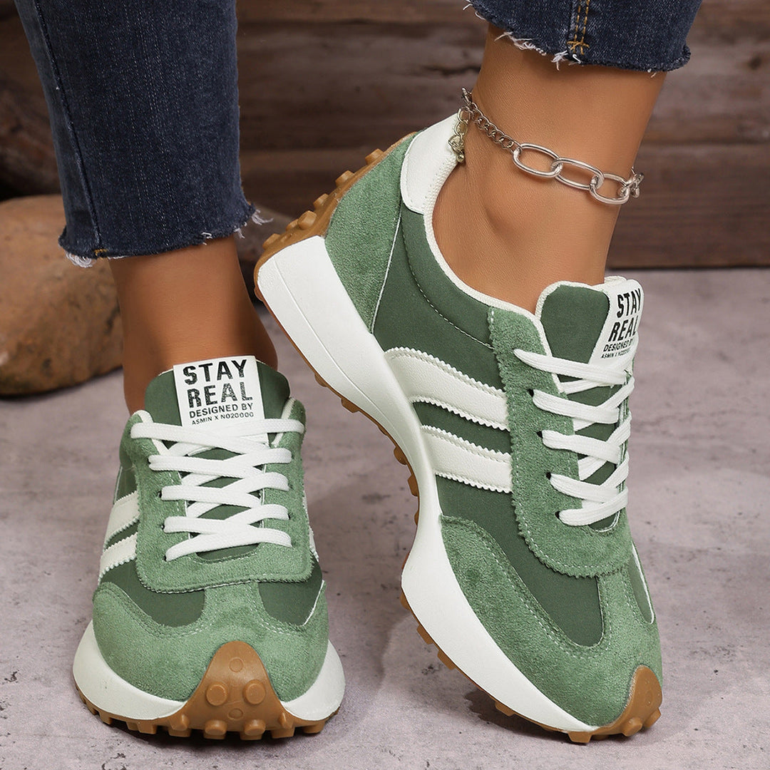 Zapatillas deportivas acolchadas para mujer – Ajuste ligero y cómodo