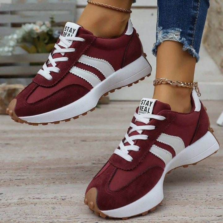 Zapatillas deportivas acolchadas para mujer – Ajuste ligero y cómodo