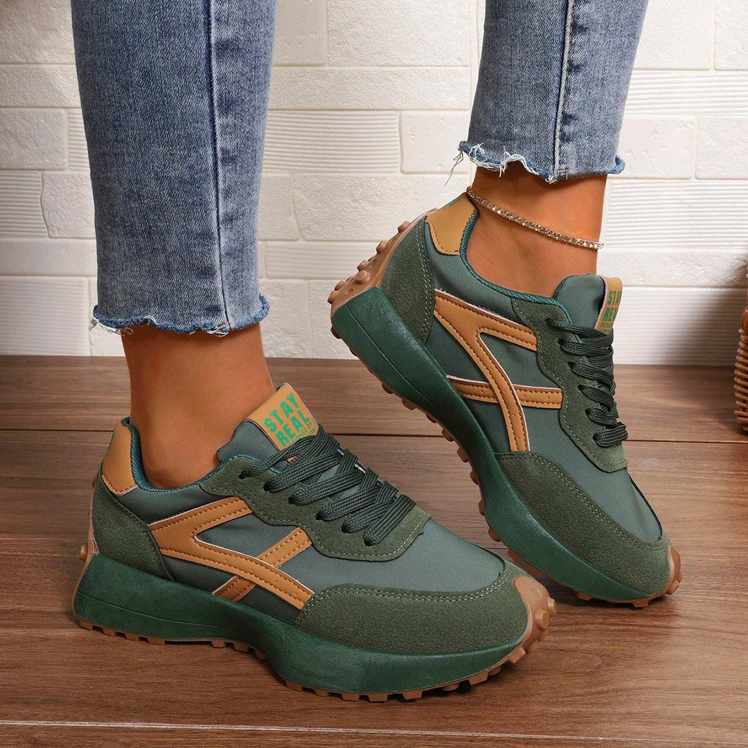 Zapatillas deportivas acolchadas para mujer – Ajuste ligero y cómodo