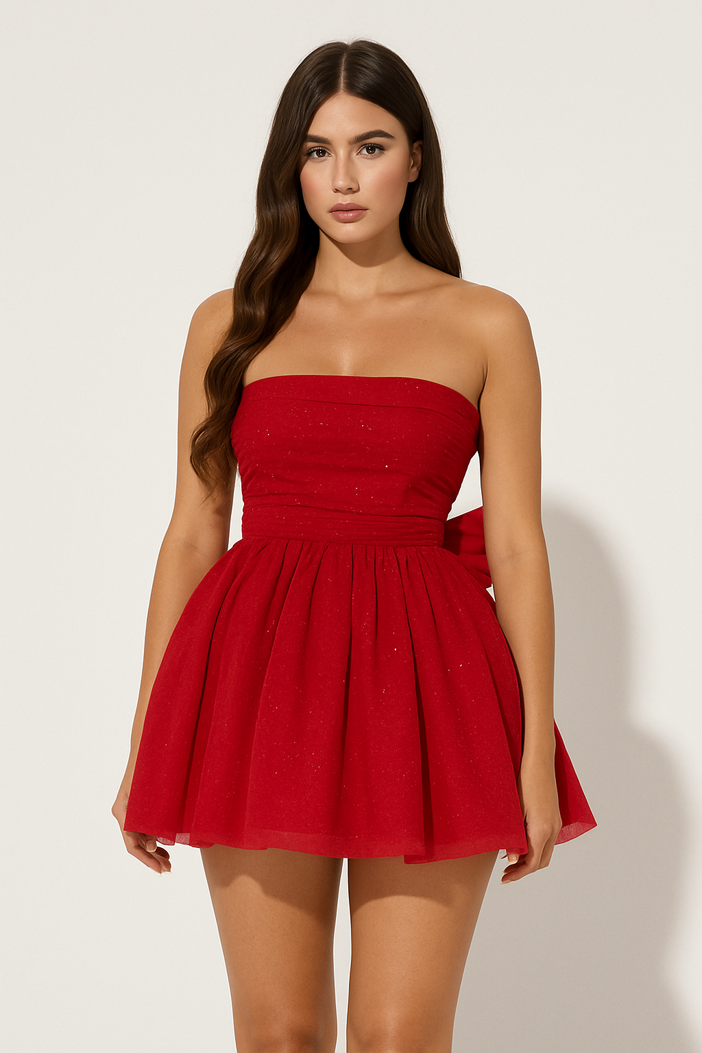 Women's Strapless Mini Party Dress for Nights Out