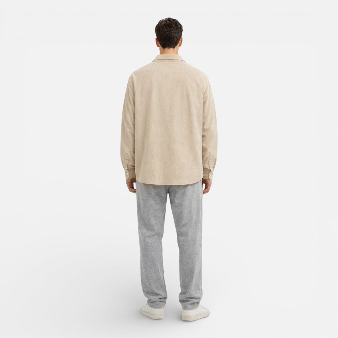 Veste-chemise pour homme, coupe classique et élégante décontractée