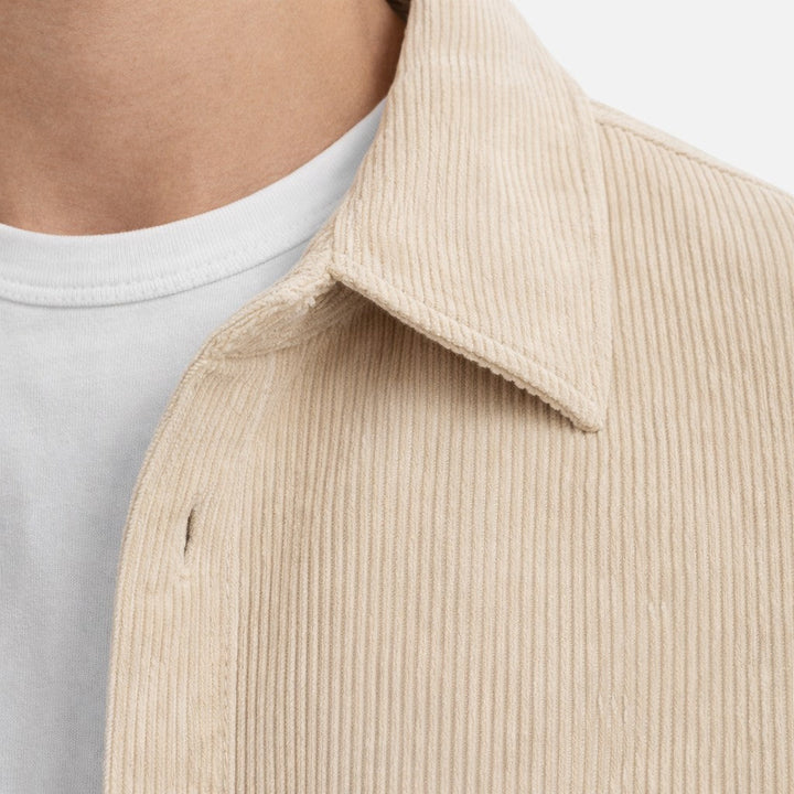 Veste-chemise pour homme, coupe classique et élégante décontractée