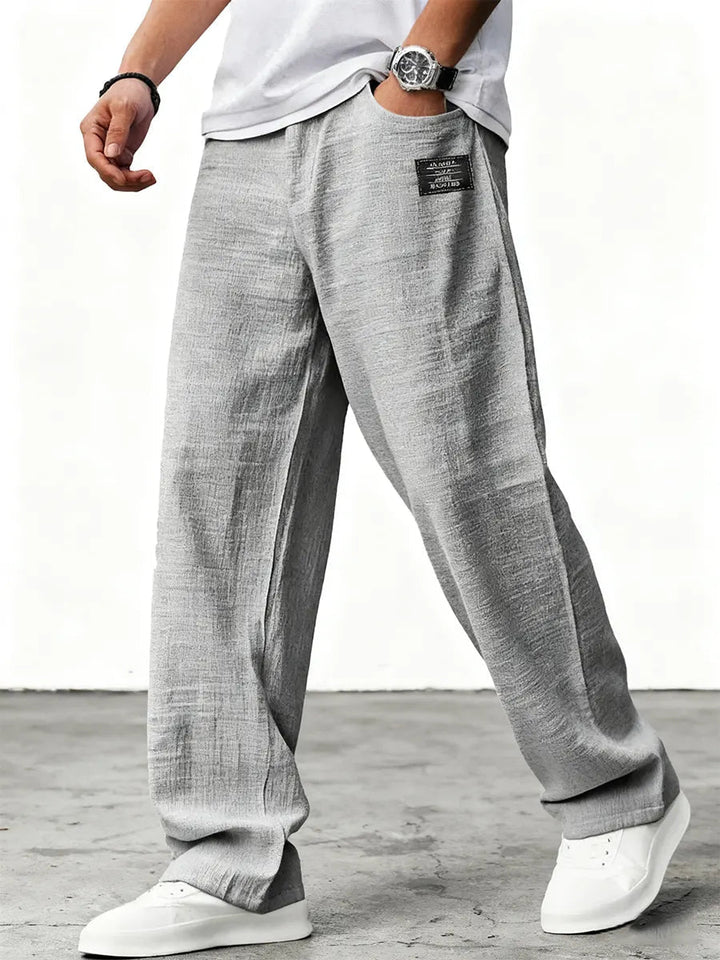 Filip | Loose Fit Summer Linen Trousers