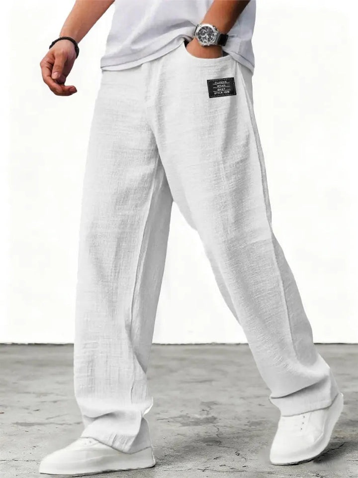 Filip | Loose Fit Summer Linen Trousers