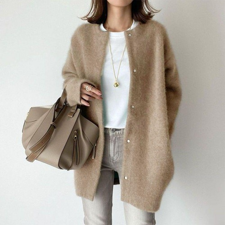 Kimberly - Women's Elegant Relaxed Fit Warm Winter Cardigan
