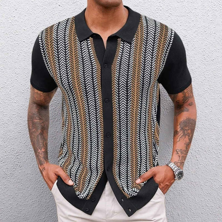 Chemise boutonnée Amalfi pour homme