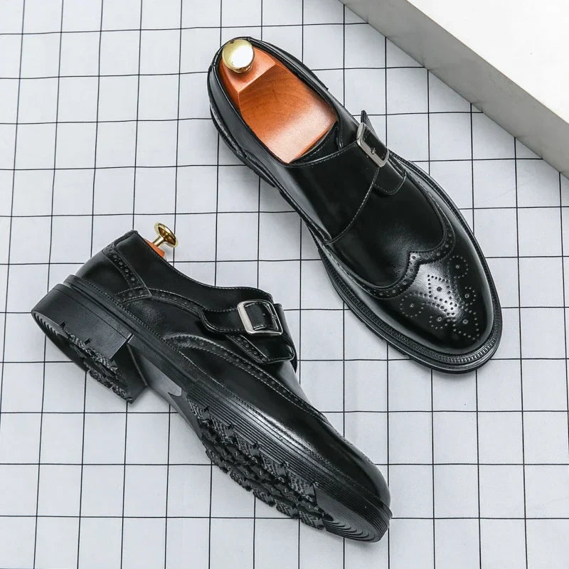 Castano Genuine Leather Dress Shoes