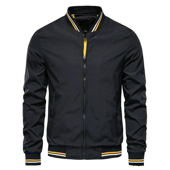 Chaqueta bomber ligera para hombre con estilo deportivo