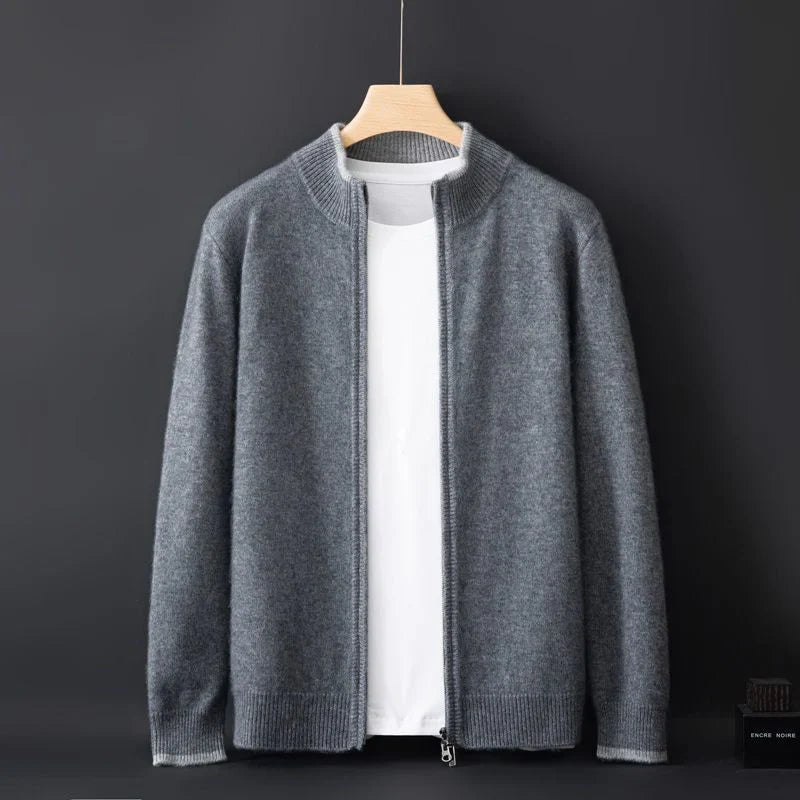 Chaqueta Riku de cachemira con cremallera