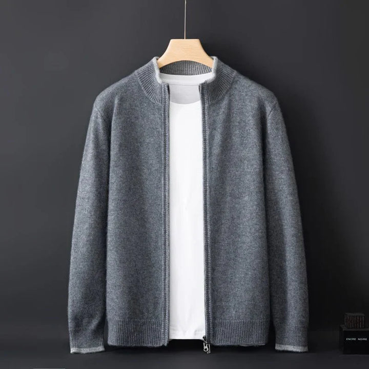 Chaqueta Riku de cachemira con cremallera