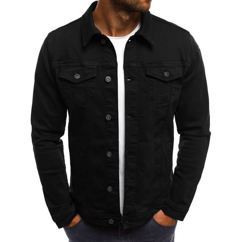 Giacca di jeans da uomo Ethan – Stile classico e moderno in denim di alta qualità con tasche
