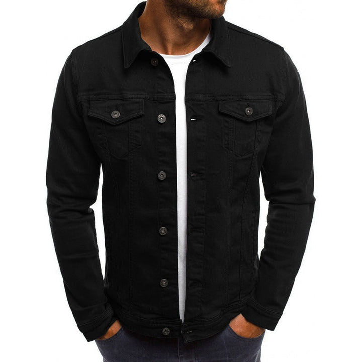 Giacca di jeans da uomo Ethan – Stile classico e moderno in denim di alta qualità con tasche