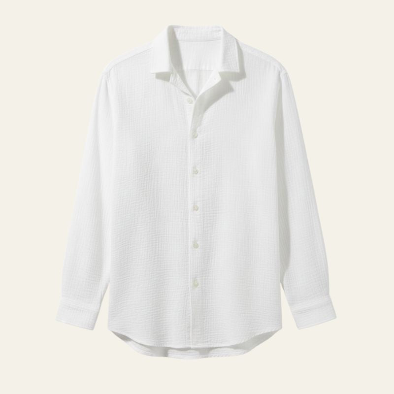 The Amalfi Textured Button Shirt