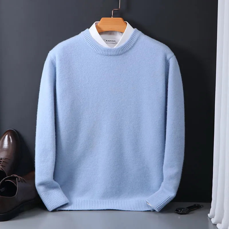 Pull homme en cachemire - Coupe classique et qualité douce