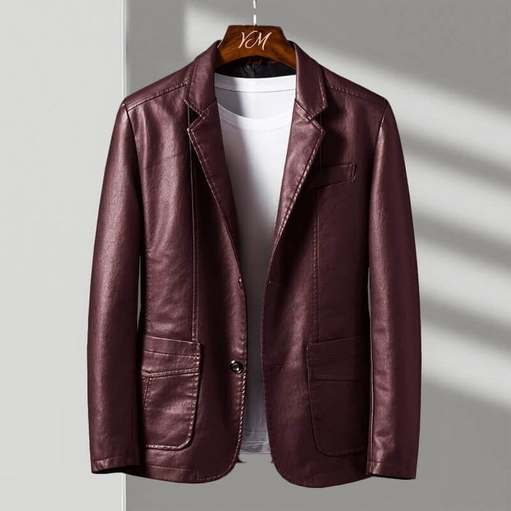 Chaqueta de cuero Alessandro Verdi