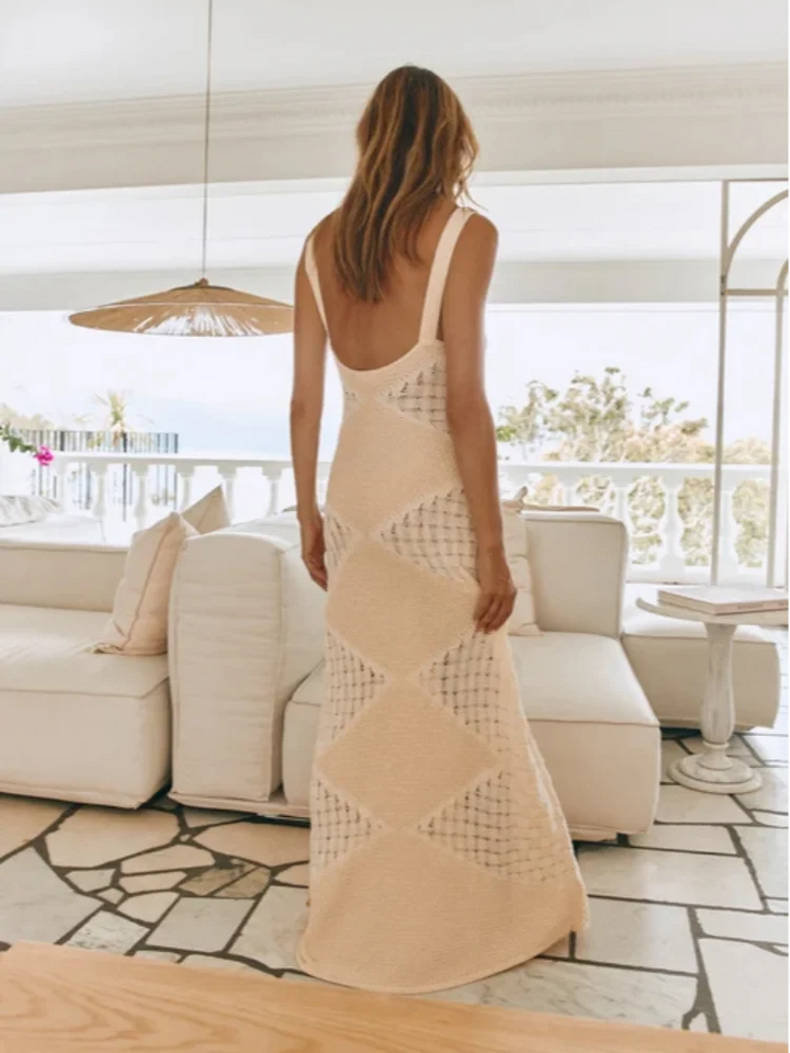Elizabeth - Vestido elegante de punto para mujer
